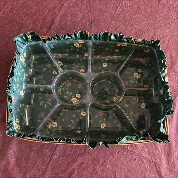 Longaberger 1995 Hostess Serving Tray Basket - Picture 2 of 6